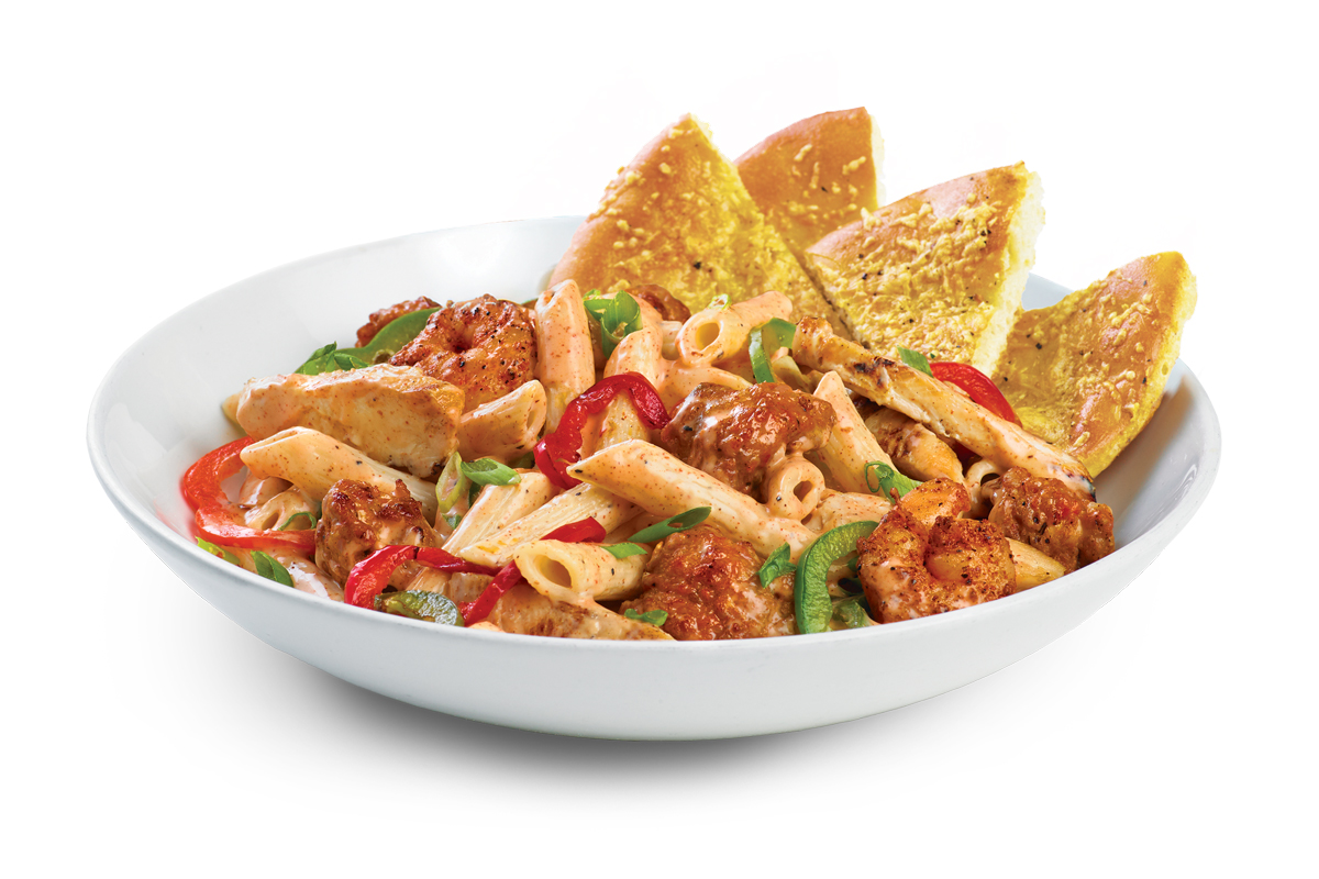 image of creamy cajun pasta