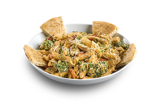 Spicy Chicken & Broccoli Alfredo