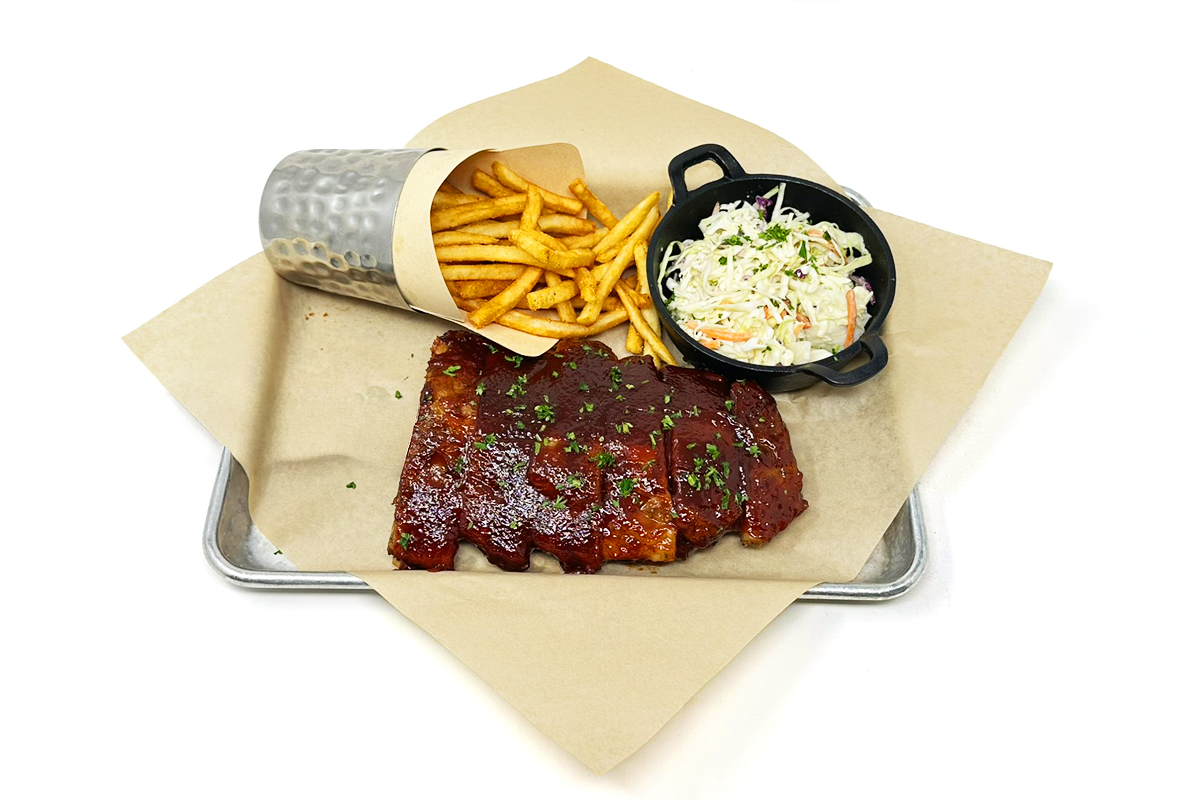 image of half rack of ribs