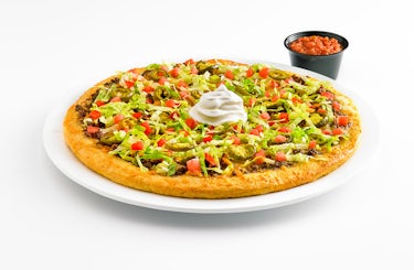 Image of taco pizza