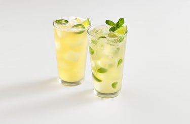 Image of Pineapple Kick Margarita and Seasonal Mojito.