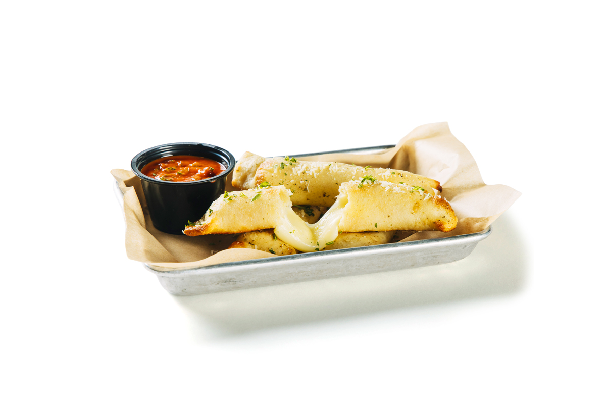 photo of new stuffed crust mozzarella sticks