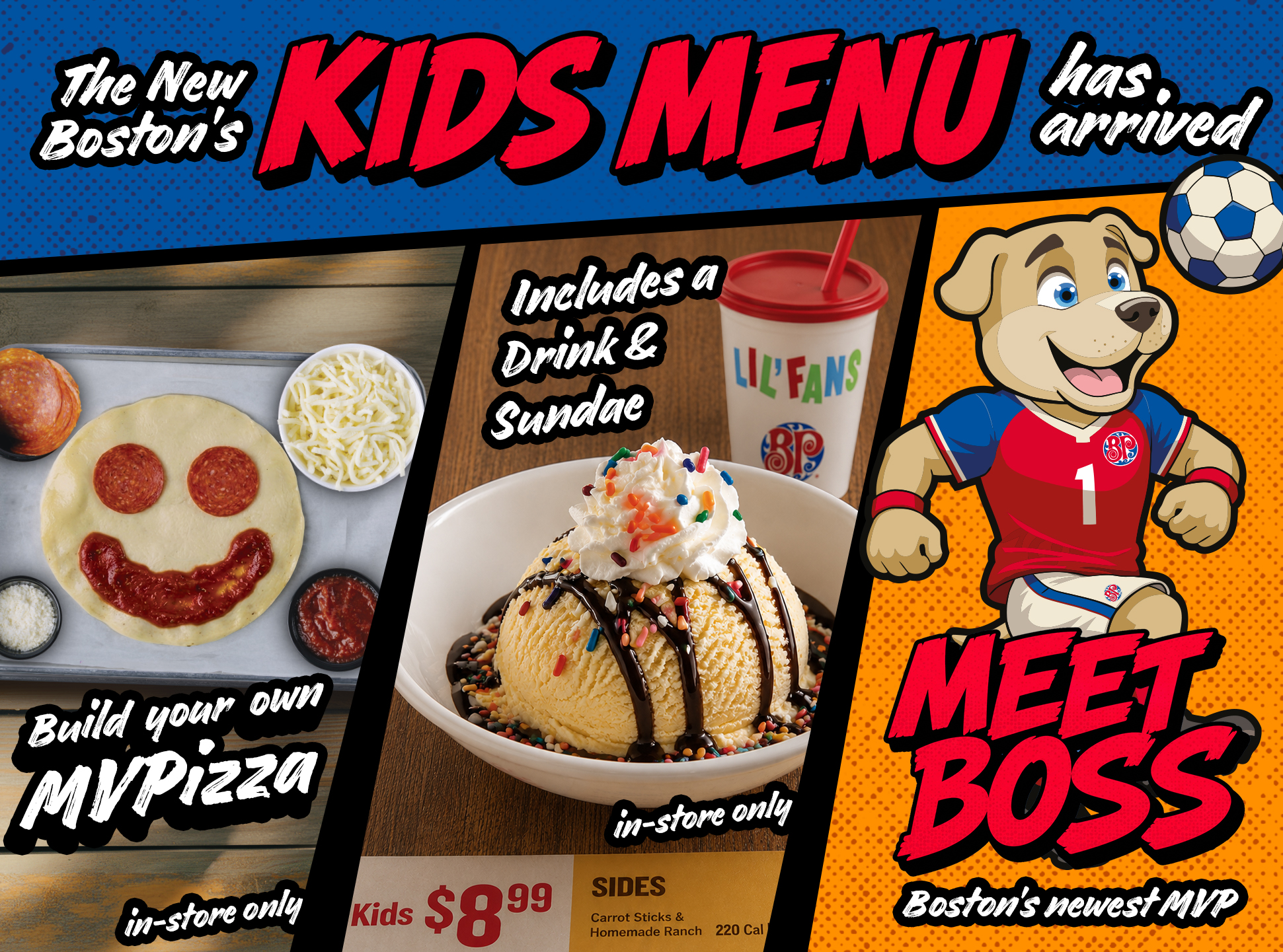 Photo of bundle options for kids options